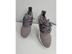 Adidas Ultraboost 3.0 Running Shoes - Gray and Pink